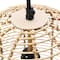 Hello Honey® Modern Boho Handwoven Rattan Pendant Light